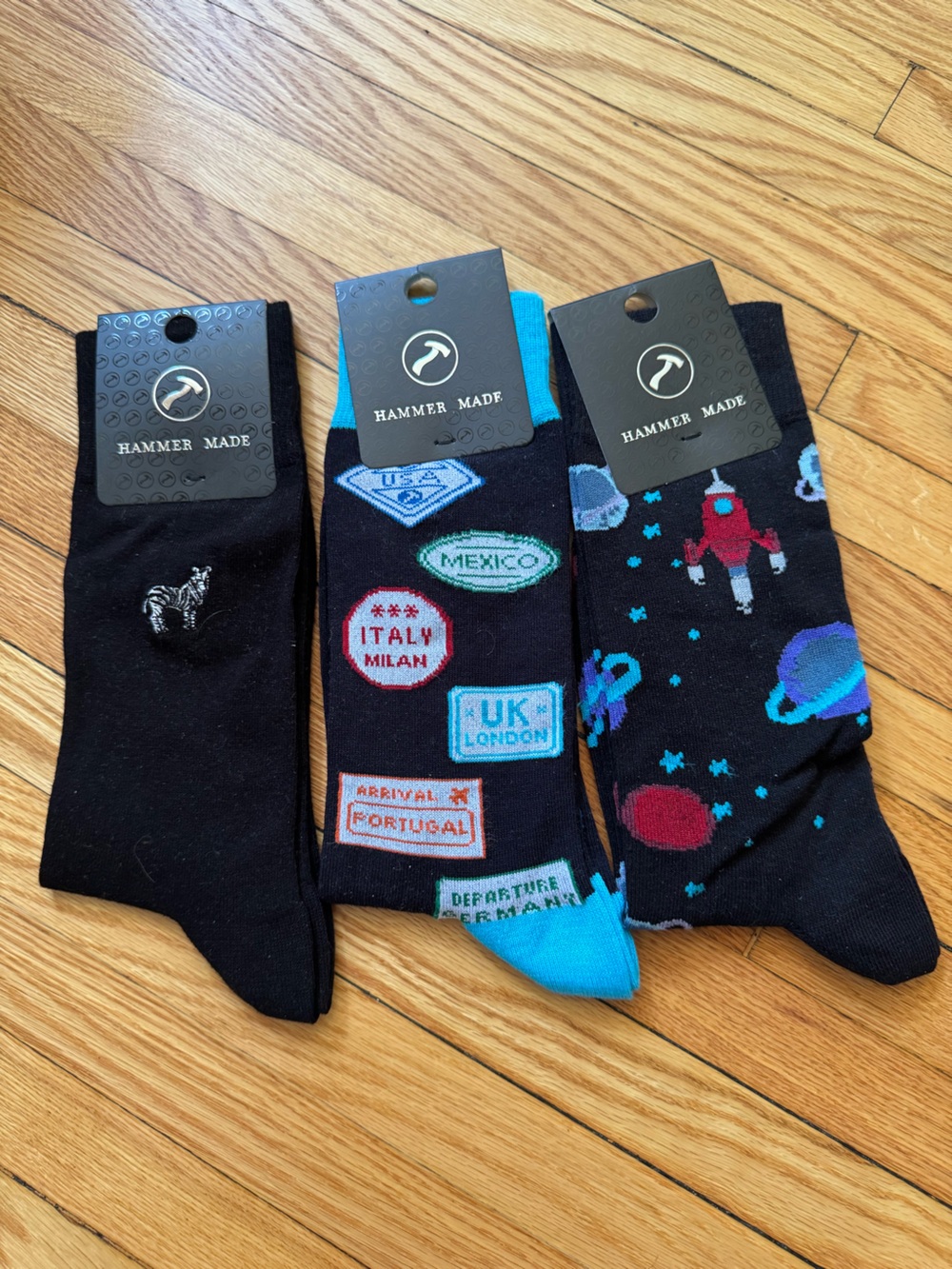 Hammer Made Men's Socks Bundle - 3 Pack